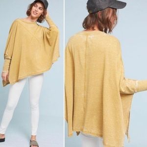 Anthropologie Akemi Kin oversized yellow top
